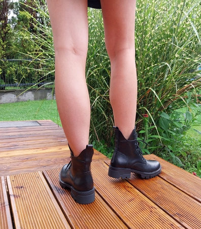 TRAPERY WORKERY WODNIAK SKÓRA NATURALNA (128) 