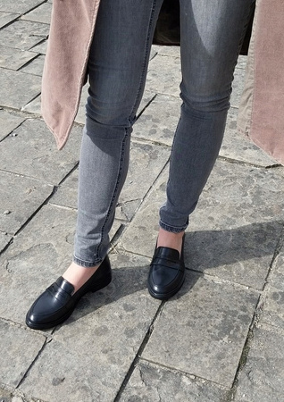 MOKASYNY WODNIAK SKÓRA NATURALNA (130 )35