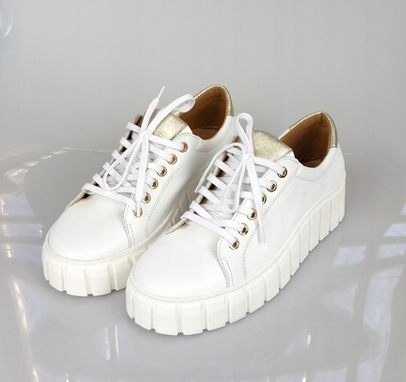 SNEAKERSY TRAMPKI WODNIAK SKÓRA NATURALNA (123)