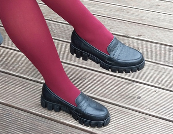 MOKASYNY ZE SKÓRY NATURALNEJ WODNIAK (MARI)