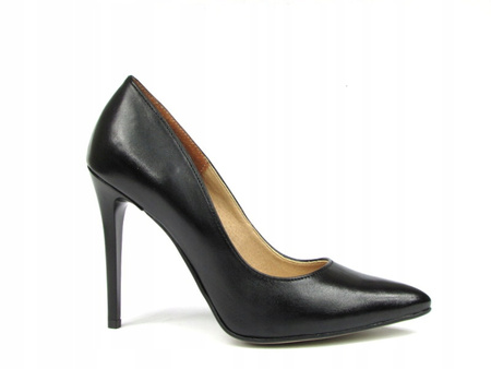 SZPILKI 9,5cm SKÓRA NATURALNA (449)