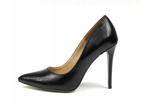 SZPILKI 9,5cm SKÓRA NATURALNA (449)