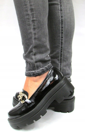 MOKASYNY NA LEKKIEJ TRAPEROWEJ POD. (222) 