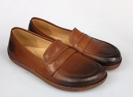 BAREFOOT MOKASYNY SKÓRA NATURALNA MILA