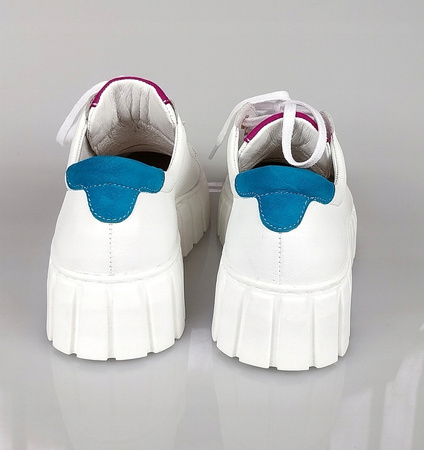 SNEAKERSY TRAMPKI WODNIAK SKÓRA NATURALNA (126)36