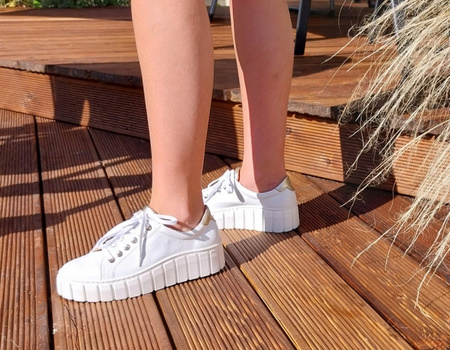 SNEAKERSY TRAMPKI WODNIAK SKÓRA NATURALNA (123)