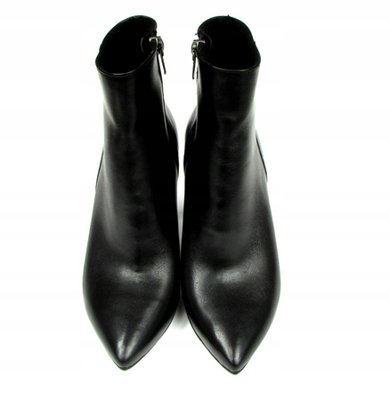 BOTKI NA SZPILCE9cm SKÓRA NATURALNA (468)