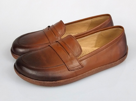 BAREFOOT MOKASYNY SKÓRA NATURALNA MILA