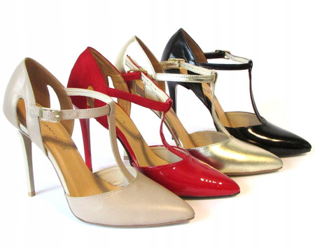 SZPILKI 10,5cm WODNIAK SKÓRA NATURALNA (501) 40