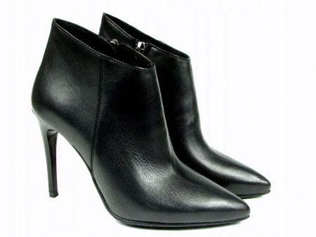 B0TKI NA SZPILCE 9cm SKÓRA NATURALNA (430)