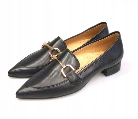 KLASYCZNE LEKKIE W SZPIC SKÓRA NATURALNA (AMI)