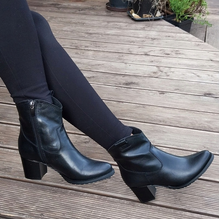 BOTKI NA ZAMEK WODNIAK SKÓRA NATURALNA (378) 40