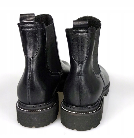 BOTKI SZTYBLETY SKÓRA NATURALNA (370) 35