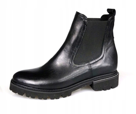 BOTKI SZTYBLETY SKÓRA NATURALNA (370) 35