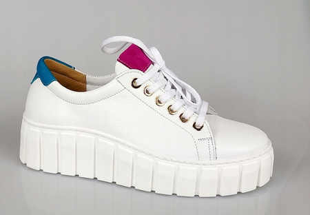 SNEAKERSY TRAMPKI WODNIAK SKÓRA NATURALNA (126)36