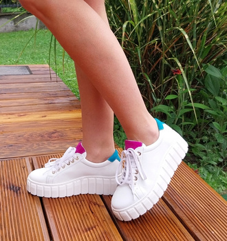 SNEAKERSY TRAMPKI WODNIAK SKÓRA NATURALNA (126)36